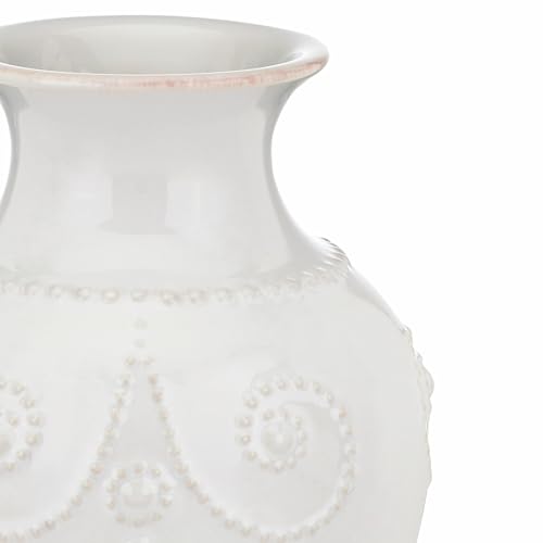Image of Lenox 858818 French Perle White 8 inch Bouquet Vase