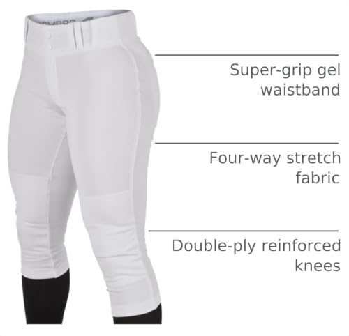 Image of Champro Women's Tournament Traditional Low-Rise Softball Pants
