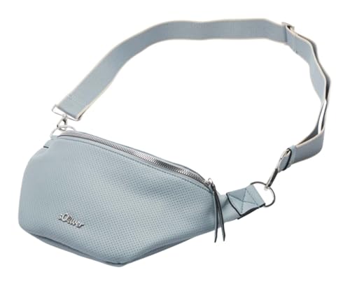 Bolso de hombro azul s.Oliver de moda casual con compartimentos amplios