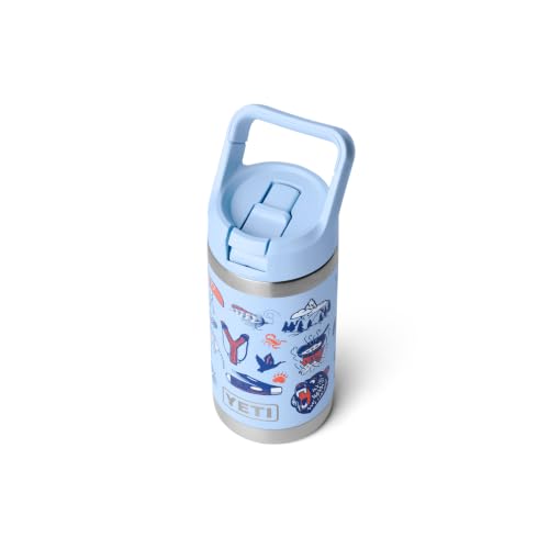 Image of YETI Rambler Jr. 12 oz Kids Bottle, with Straw Cap