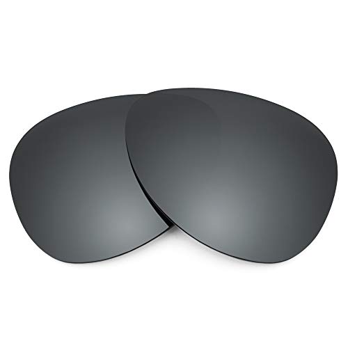 Revant Replacement Lenses Compatible With Maui Jim Castles, Polarized, Black Chrome Mirrored