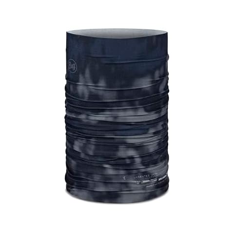 Buff CoolNet UV Neck Gaiter, UPF 50 Sun Protection, Breathable, Cooling Bandana, Versatile, Quick Dry Face Mask, Mines Graphite, Adult Size Cover