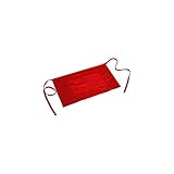Color: Rojo MISEMIYA - Delantal Corto con Bolsillo Delantal Cocina Delantal Mujer HOGAR RESTAURACION PANADERIA 40mmx70mm - Ref.860 - Rojo, Pack*1
