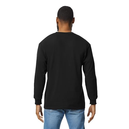 Gildan Hammer Adult Long Sleeve T-Shirt, 2-Pack, X-Large, Black - image 5