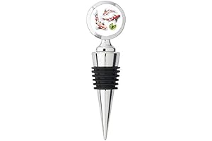 Koi Pond Fish Pretty Set Metal Steel Bottle Stopper Winestopper