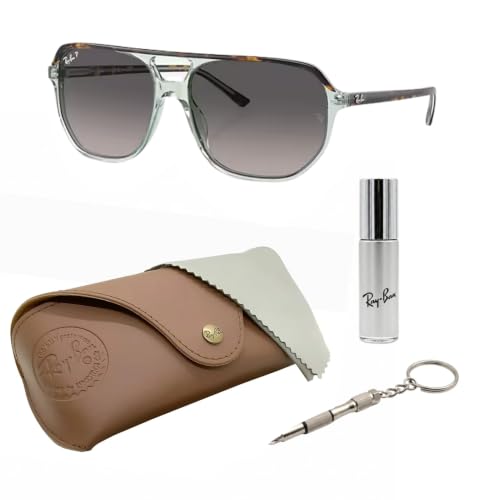 Image of Ray-Ban RB2205 BILL ONE Square-Round Sunglasses with Official Eyewear Kit