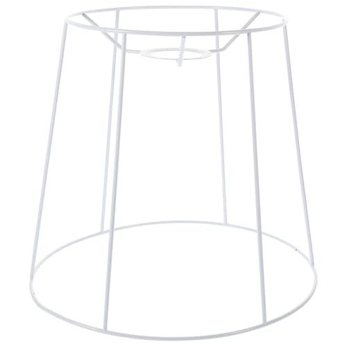Lampe ronde moderne avec le couvercle de lampe filaire blanc E27 Alipis