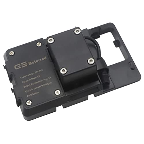 HUVNEXA Soporte for Motocicleta, Soporte for teléfono móvil, Placa de navegación GPS NC750X 2016-2019 2018 2017 NC700 NC 750X Soporte para teléfono de Motocicleta(B)