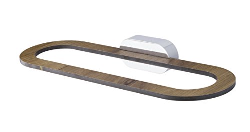 Bisk Jabonera, Gama Bergen Design, plástico, marrón, 31cm Wide