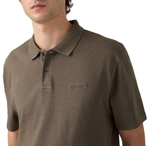 Levi's Para Hombre. A6735-0032 Polo Authentic MarróN (Xl), Casual, AlgodóN, Manga Corta - 4