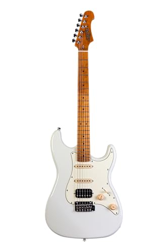 Image of JS 400 OW HSS Basswood Body Electric Guitar with Roasted Maple Neck and Fretboard
