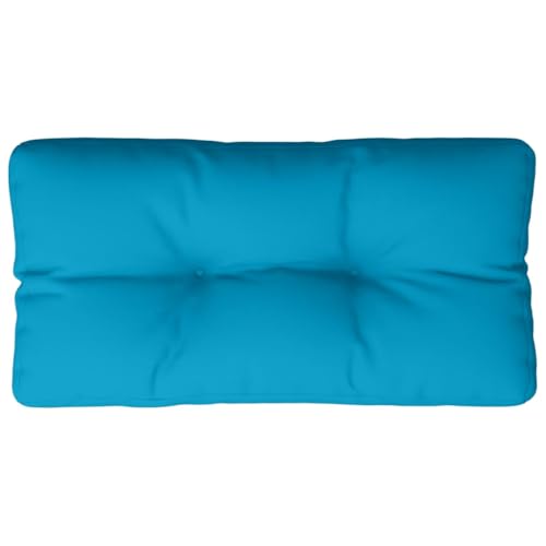 Cojín para sofá de palets con tela premium de alto grosor azul 3