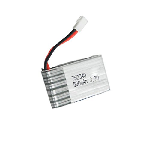 Quadcopter Kit,Dartphew Lipo Battery Spare Parts 3.7V 500mAh 25C for X5 X 5C H5C X5A RC Quadcopter Drone Helicopter