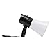 Seismic Audio - SA-MEGA10 - Lightweight Compact Megaphone Bullhorn with LED Lights and Siren