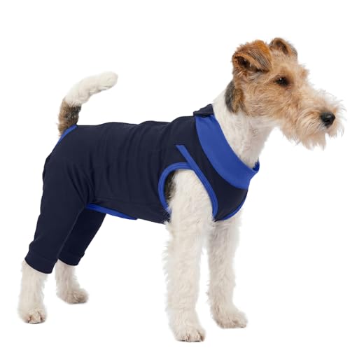 Image of Lelepet Dog Recovery Suit for Rear Legs, Surgery Onesie, Cone Alternative