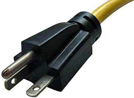 Parkworld 885910 Adapter Power Cord 20 AMP 6-20 Plug to Welding Twist Lock 30 AMP L6-30 Receptacle, 6FT