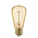 Produktbild EGLO LED E27 dimmbar, Vintage Glühbirne, LED Lampe für Retro Beleuchtung, 4 Watt (entspricht 30 Watt), 320 lm, E27 LED Lampe warmweiß, 1700 K, Edison Glühbirne ST48 Ø: 4,8 cm
