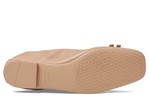 Stuart Weitzman Women's Sw Bow Ballet Flat Adobe3