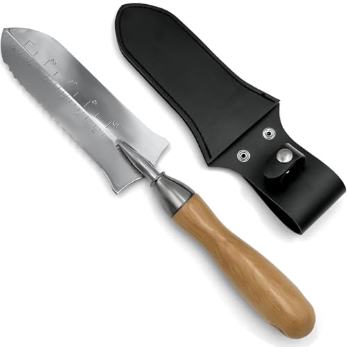 Cuchillo de Jardín Hori Hori Full Tang 7” Acero Inoxidable miniatura 1