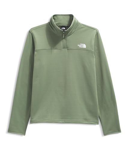 Image of THE NORTH FACE mens Cedar Trail Grid Fleece Quarter Zip Jacket | Cold Weather Top With Durable, Reinforced Bindings