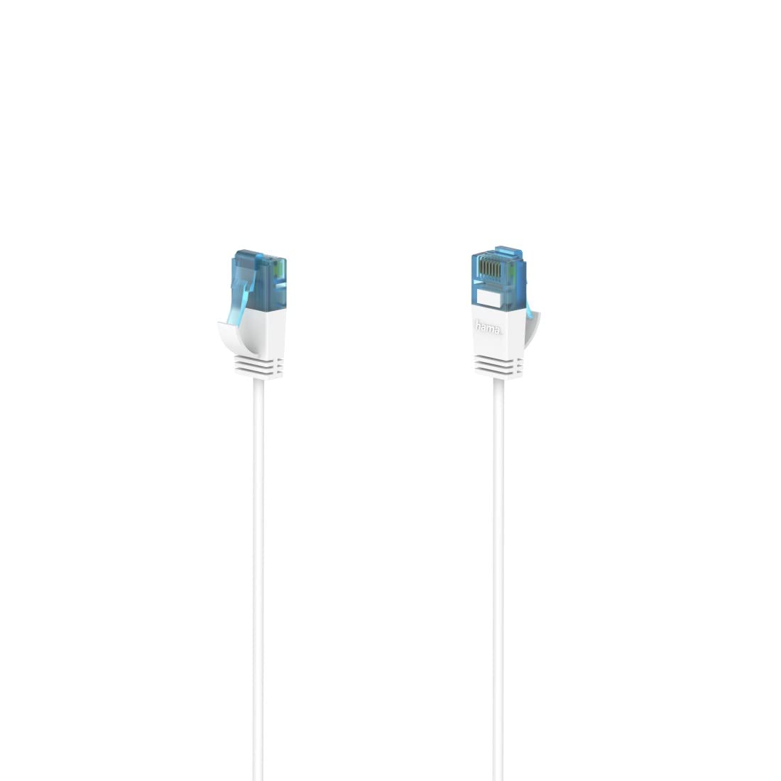 Hama "Flexi-Slim Network Cable, CAT 6a, 10 Gbit/s, U/UTP, 0.75 m