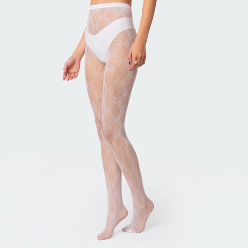 Tempura Women See-through Pantyhose Sheer Pantihose Long Pants Stretchy Tights Clubwear Closed Toe Hollow Out Sheer Tights4