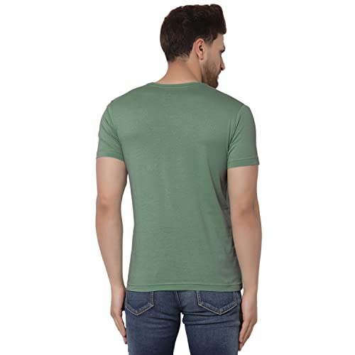 Image of Red Tape Printed Round Neck T-Shirt for Men | Premium Comfort | Versatile Everyday Essential