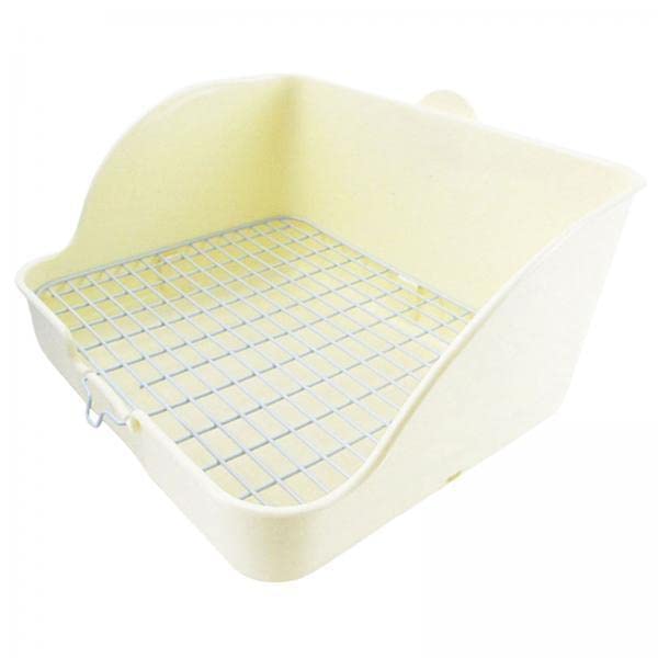 Bnf® 3xRabbit Litter Box Hamster Guinea Pig Pet Toilet Small Animal Litter Tray White|Pet Supplies | Small Animal Supplies | Other Small Animal Supplies-image-6