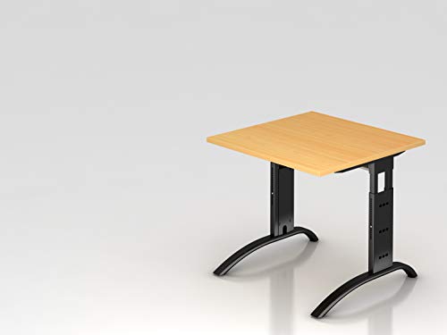 Preisvergleich Produktbild Schreibtisch FS08 Buche / schw.