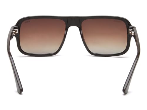 Image of IDEE sunglasses| 100% UV Protected | Gradient | Full Rim | Square | Men | Large | Polycarbonate Frame | Gradient TAC Lens