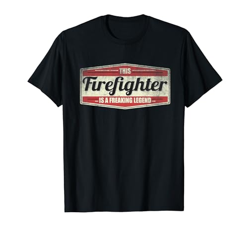 Funny Profession Quote Vintage Firefighter T-Shirt