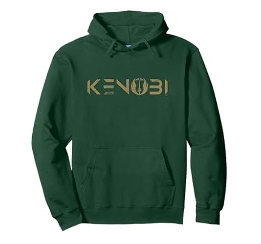 Star Wars Obi-Wan Kenobi Series Logo Sudadera con Capucha | Ya disponible en tu tienda friki favorita! En mundofriki.es!