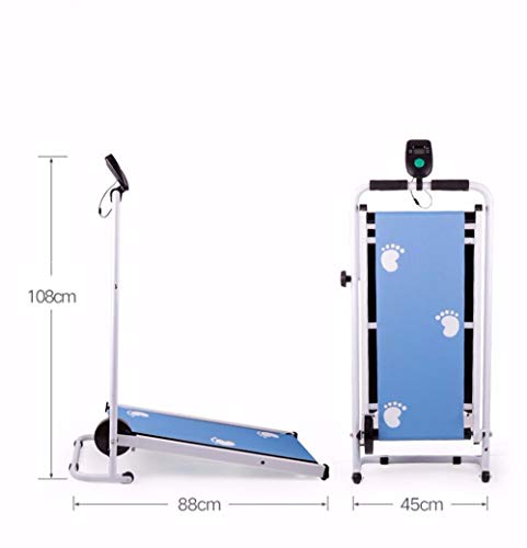 Image of Treadmill Electric Folding Treadmill LED Display Jogging Space Walker Aerobic Exercise Fitness Equipment Mobile