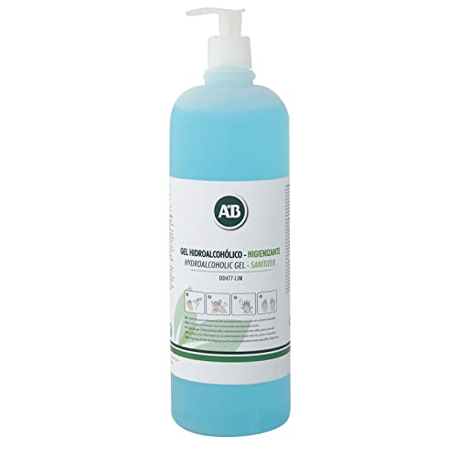 Gel de Manos HIDORALCOHÓLICO Gel ANTISÉPTICO con Alcohol. Gel DESINFECTANTEDE 1 LITRO con DOSIFICADOR Cover