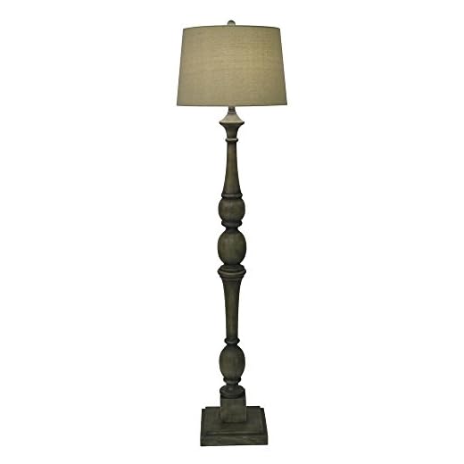 Décor Therapy PL3734 Floor lamp, Warm Grey