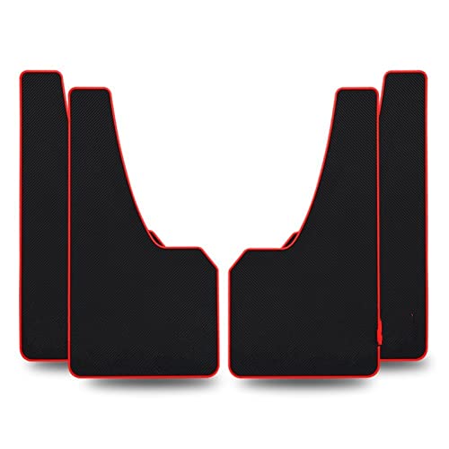 Bavettes de protection voiture universelles noires lot de 4 pour protéger votre carrosserie