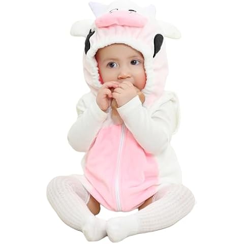 COOKY.D Cute Animal Hooded Romper for Babies Cover