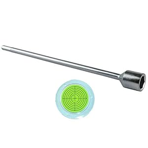 AB Tools Coin Caravane Stable Adaptateur perceuse sans Fil et Facile Lire Niveau à Bulle