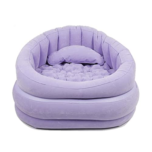 GBNYTT Juego de sofá puff para sala de estar, sofá inflable, moderno y cómodo, sofá inflable perezoso