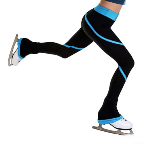 Pantalones de patinaje sobre hielo para mujer con ajuste de compresión activo 7
