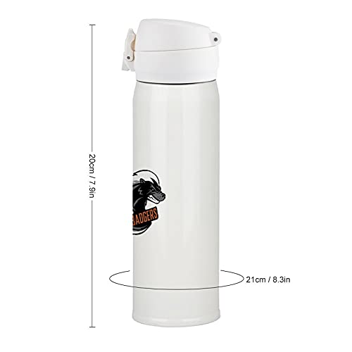 Honey Badger Stainless Steel Insulated Water Bottle Coffee Mug Tea Cup For Sports Cycling Hiking #TOP1