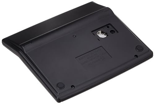 Image of Amazon Basics AB-555 12 Digits GST & Tax Calculator with 112 Steps Check and Correct, Basic Calculator, Black
