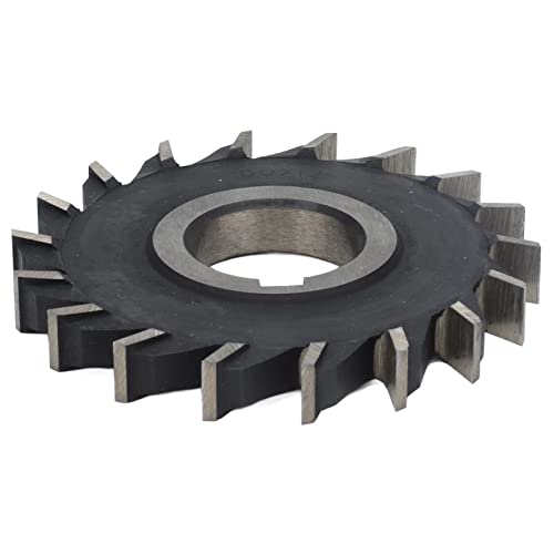 Fresa de dientes rectos HSS 100x12 para tareas de corte industrial de metales