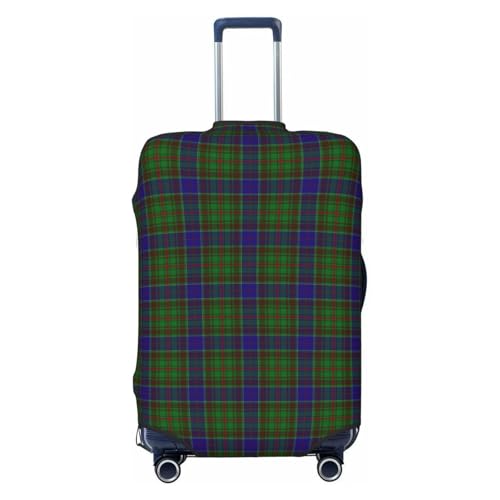 Travel Luggage Cover, Adam Tartan Suitcase Protector Fits 18-32 Inch Baggage Cover X-Large