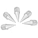 Grease Gun Nozzle Tip Set 5 Pieces Steel for Automotive Truck Farm Industrial Use