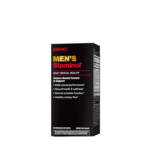 GNC Men's Staminol - 60 Capsules (30 Servings)