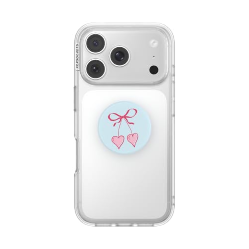 Image of PopSockets Swappable PopTop for Phone Grips, Compatible with Adhesive or MagSafe Bases - Simply Sweet Hearts