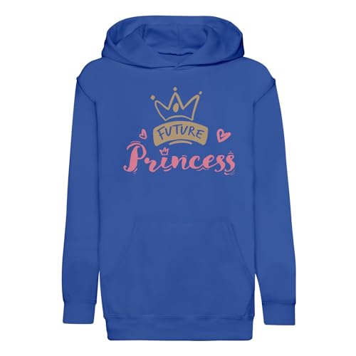 Sweat à capuche enfant futur princesse pull conte de fée premium fille