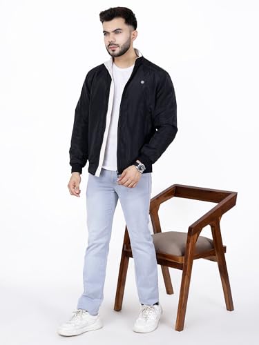 Image of Dollar Jacket For Men Casual Zipper Bomber For Winter