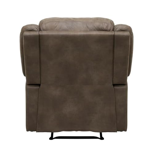 Sillón Microfibra Pulida Marrón Plegable miniatura 7